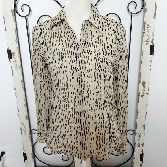 Boutique Emmanuel silk blouse small - Picture 1 of 6